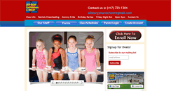 Desktop Screenshot of allstargymandcheer.com